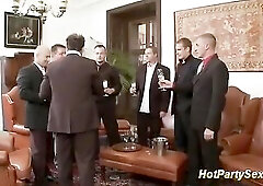 2 bizarre hot babes in a wild doublepenetration party bang fuckfest