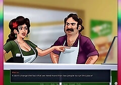 Visual novel featuring a big-busted mommy in an RPG adventure