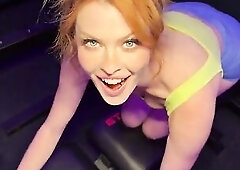 giving my gym crush a creampie (THAT BABE'S A MASSIVE BITCH!)