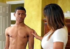 MommyGotBoobs - Cumshot starring slim european mature Lil D