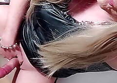 Masturbating in black