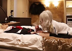 Amateur Asian CD Sucking Cock 3