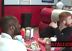 Stiff boners pleasing two guys