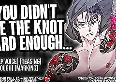 TYING UP YOUR SLAVER BOYFRIEND GOES WRONG - AUDIO ROLEPLAY