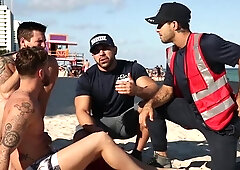 Jizz Orgy: Latin Diego Sans feels the need for orgy