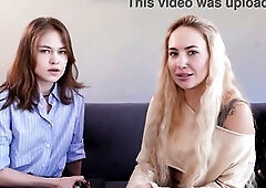 Golden-haired Bombshell Casting Turns into Raw Cunt Pounding