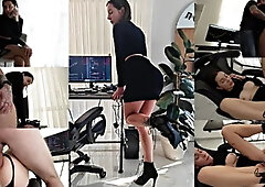 Wife Takes Anal Call from Husband