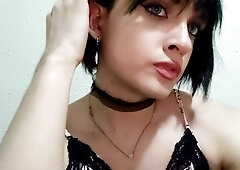 Linda Chica Femboy Jugando Y Eyaculando De Placer