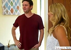 Blonde Beauty Gets Her Pink Pussy Plowed by a Big Cock