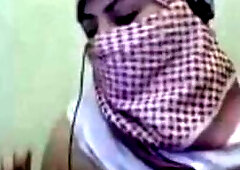 Arab Girl with Big Boobs on Webcam