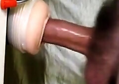 Twitching Orgasm with a Fleshlight