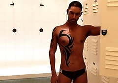 Sex story, public bathroom sex