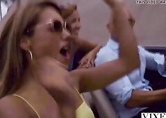 Agatha knew this babe was in for a weekend of adventure when this babe acceded to spend it with a rich stud, but that babe didn’t wait one more mode