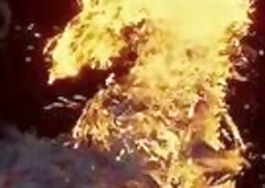 Thorough finger prostate massage and sex-toy