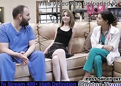 Become Doctor Tampa, Surprise Neighbour Daisy Bean, Do Her first Gyno Exam EVER @Doctor-Tampacom