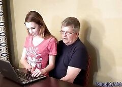 Lola Hunter desires old Matt's dong plain and easy. That babe has a dream of getting drilled and "bred" with a creampie right on the ta