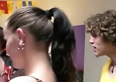 Dick Dorm: A Birthday Surprise with Glory Holes Galore