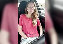 Playing With Myself in the Parking Lot Whilst I Expect for Him to Get Off Work