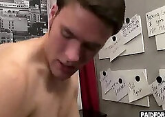 Straight stud gets fucked in the ass for money