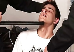 Airport security dominates this hapless young fuck