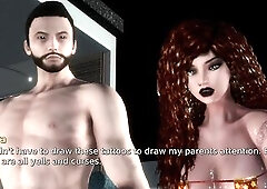 Sexy beauty, old impressive stud, love, cute angel