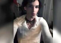 Femboy ass-plugged & shaking. Willing for the loving. Trans doll baddie