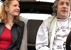 Nice Dick Riding In Car