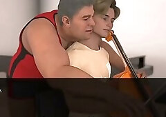 Your shy old mature teacher has his young fuck.