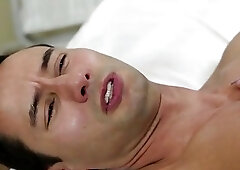 Ravishing brunette shemale fucked with a passion after sucking cock