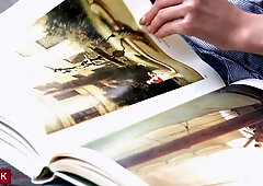 Slim4K: Long-legged & pale-skinned teen Ariana enjoying hard sex in a glamcore scene