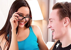 Sensuous Babe Sucks and Fucks