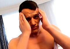 Gay luke a, spreading legs, fingerblasting