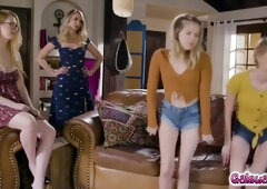 Stepmoms Caught Alicia And Audrey Having Sex In The Room