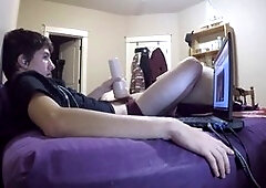 Fleshlight, friends sharing fleshlight, mutual masturbation