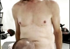 Intense deep throat session and bareback action between Brandon Lee Harrington and Tyler8