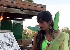 Pakistani housewife cheats on her husband with Yeri Blue