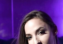 Closeup doggystle vagina screwing in fishnets - Amirah Adara