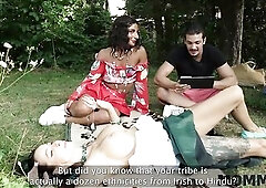 MOMMY4K. Hawt brunette hair Cougar Valentina Sierra is having a hard sex with her offspring’s BF