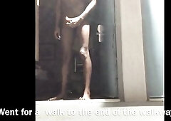 Being Gutsy at a hotel (Ts PublicPrincess)