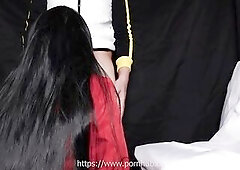 [Cherryblos69] Kakegurui Jabami yumeko cosplay gets banged Part two END