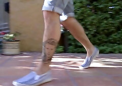 DrillMyHole - Neighbor Jason Crew POV anal sex outdoors