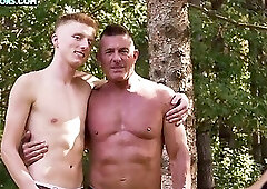 Taboo stepson barebacked by top gaydaddy after cocksucking