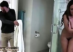 ADULTMOBILE - ENCHANTING SINNER - Elexis Monroe, Logan Pierce - Shower Safety Scene 4