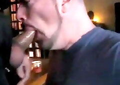 Amateur Parent Guzzles Thick Salami in Suit