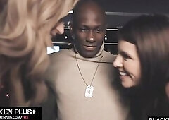 BLACKEDRAW Stacked Blond Blake Blossom Shares Her Boyfriend's Massive Rod With BBC-Hungry Bestie Adriana Chechik