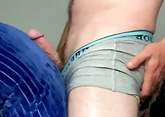 Close up, gay armpit licking, bubble butt boy