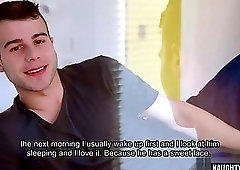 Tattoo gay flip flop with facial