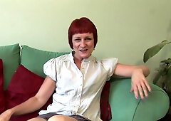 Sexy Mature Redhead Shows Off Her Hot Body - MatureNL