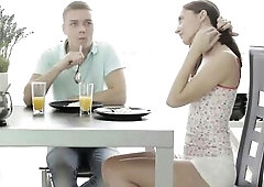 Hawt Golden-haired Gets Pounded In Her Taut Twat!