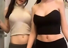 Exciting Asian Babe Slinky dancing Thai - Asian